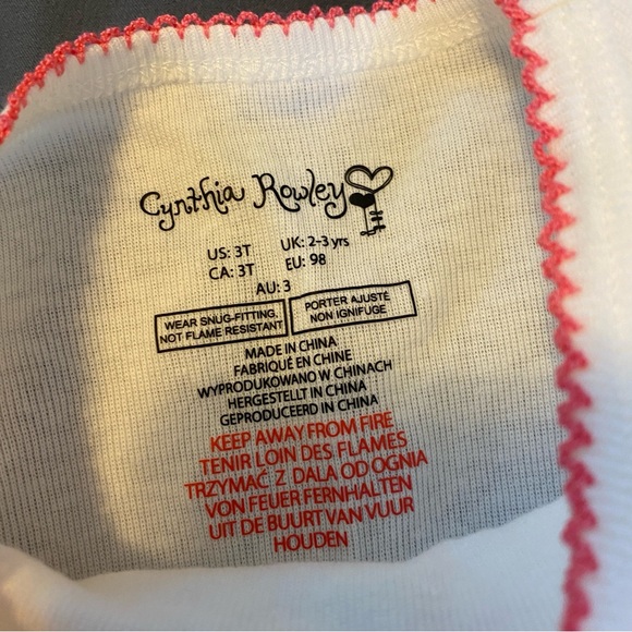 Cynthia Rowley Toddler Pajamas Set - Picture 3 of 5